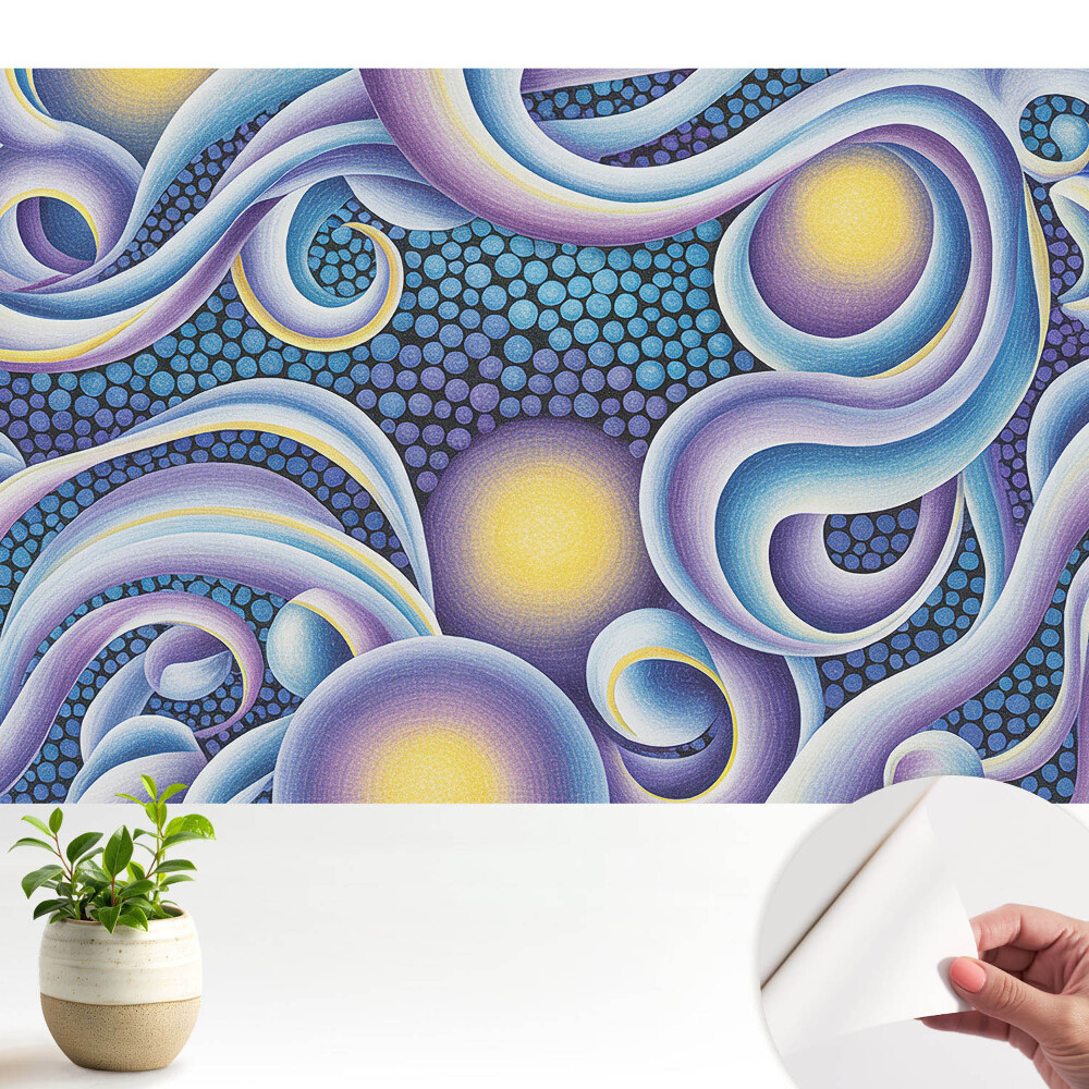 Luxusná tapeta Abstraktné farebné viery