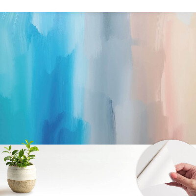 Tapeta do obývačky Pastelové rozmazanie prechodu