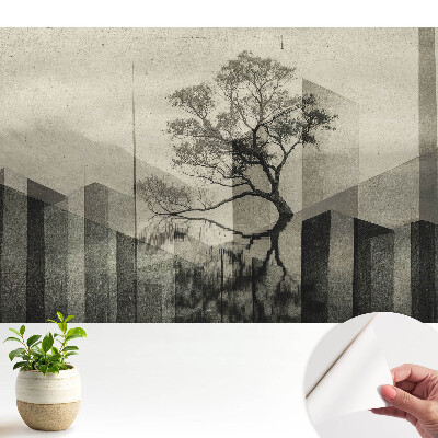 Tapety na stenu samolepiace Strom v mestskej krajine