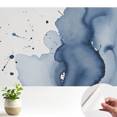 Tapeta do obývačky Dynamický akcent s maľovaným moridlom