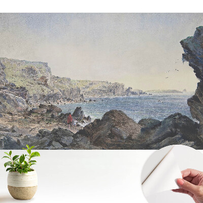 Tapeta na stenu samolepiaca s motívom romantickej prímorskej krajiny