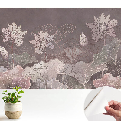 Tapeta Lotosové kvety, elegancia prírody