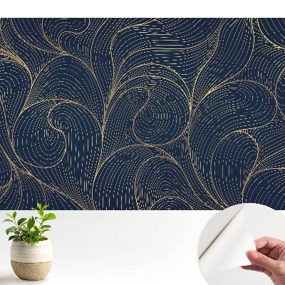 Luxusná tapeta Vlnité línie elegancia harmónia