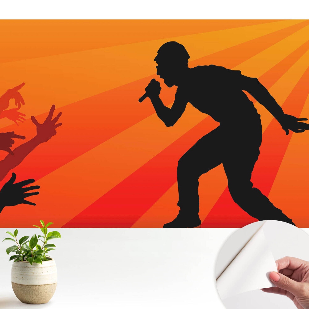 Luxusná tapeta Energia hudby a davu