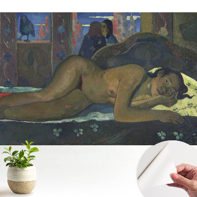 Luxusná tapeta s motívom exotickej ženy v pokojnom interiéri