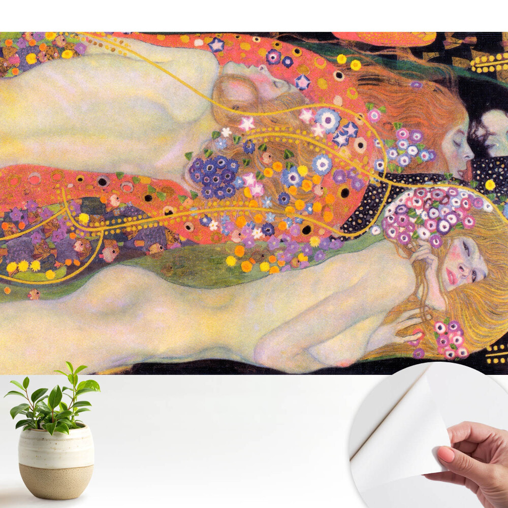 Luxusná tapeta Fantasy figúrky s farebnými kvetmi