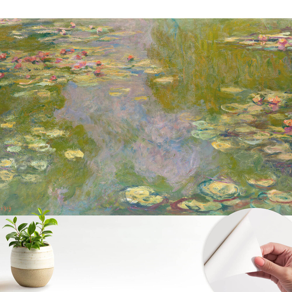 Tapeta Romantické lekno s ľaliami