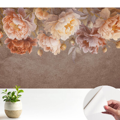 Luxusná tapeta s romantickým kvetinovým klasickým motívom