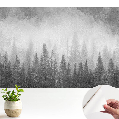 Tapeta „Tajomný les v hmle