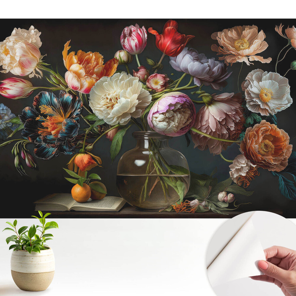 Tapeta Kvetinový aranžmán vo váze