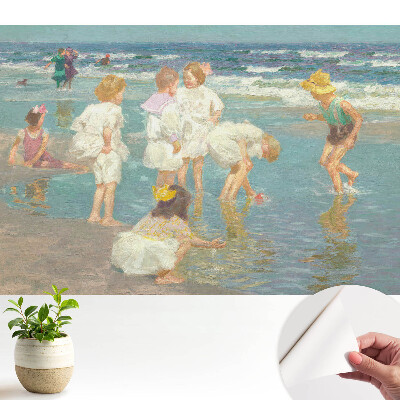Luxusná tapeta Deti pri mori, detské roky