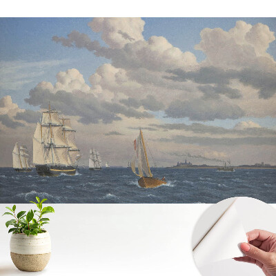 Tapety na stenu samolepiace Plachetnice a more