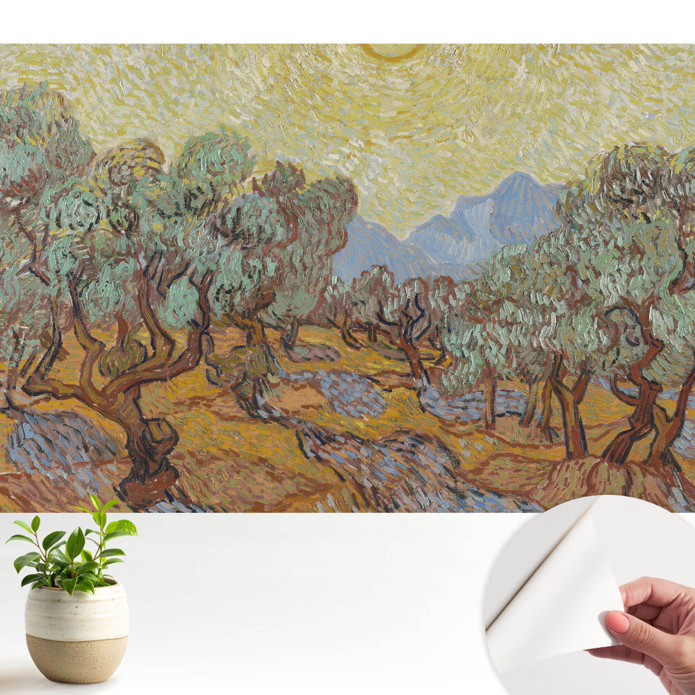 Luxusná tapeta Energická krajina plná farebných detailov