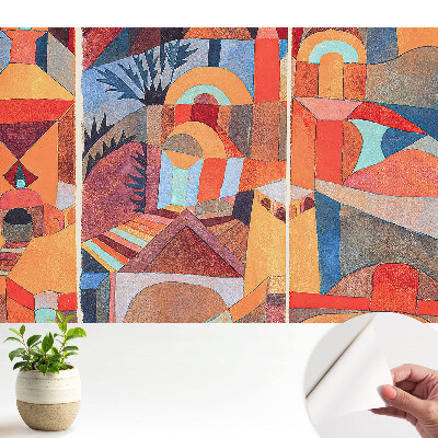 Tapety na stenu samolepiace Farebná abstrakcia symetria energia