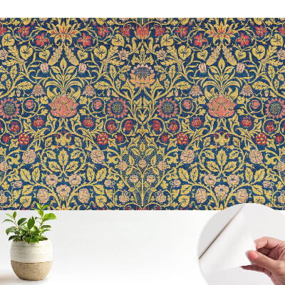 Tapety na stenu samolepiace Elegantné klasické kvety v opakujúcej sa kompozícii