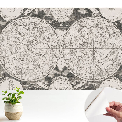 Luxusná tapeta Historická retro kartografia súhvezdí