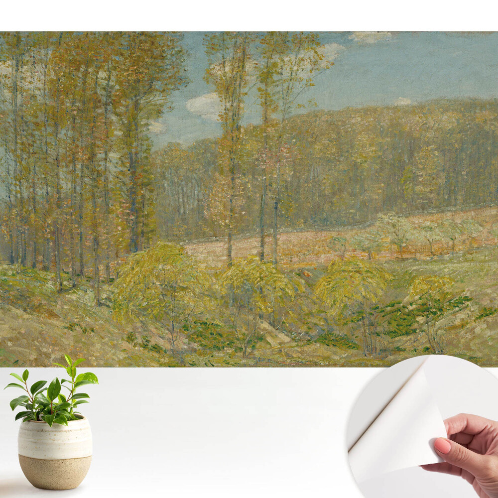 Tapeta do obývačky Prírodná krajina v harmonickom štýle