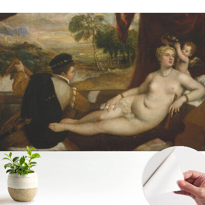 Tapeta s klasickým motívom postáv v krajine