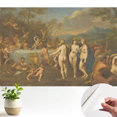 Tapeta Postavy starovekej mytológie hodujú harmóniu