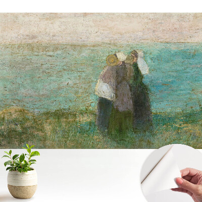 Luxusná tapeta Pokojní pozorovatelia na pobreží