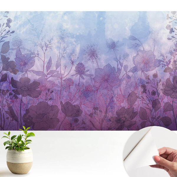 Tapeta do obývačky Éterický kvetinový aranžmán