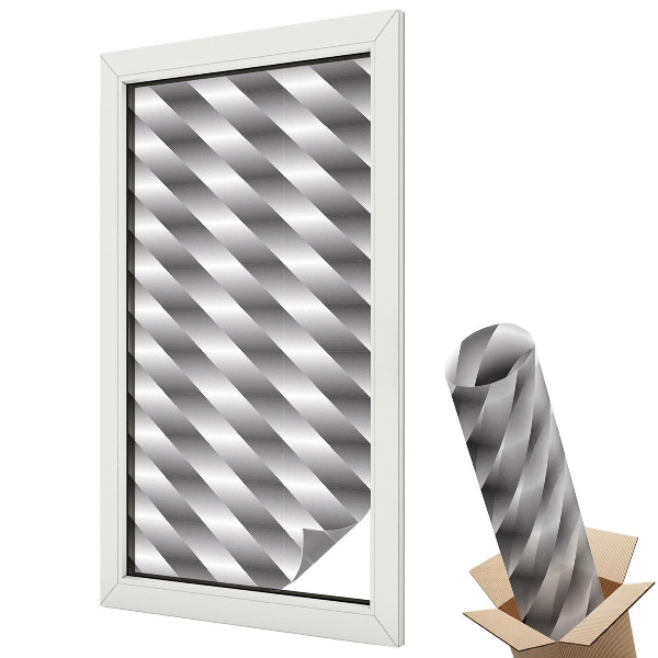 Fólia na sklo dverí Geometrické pruhy