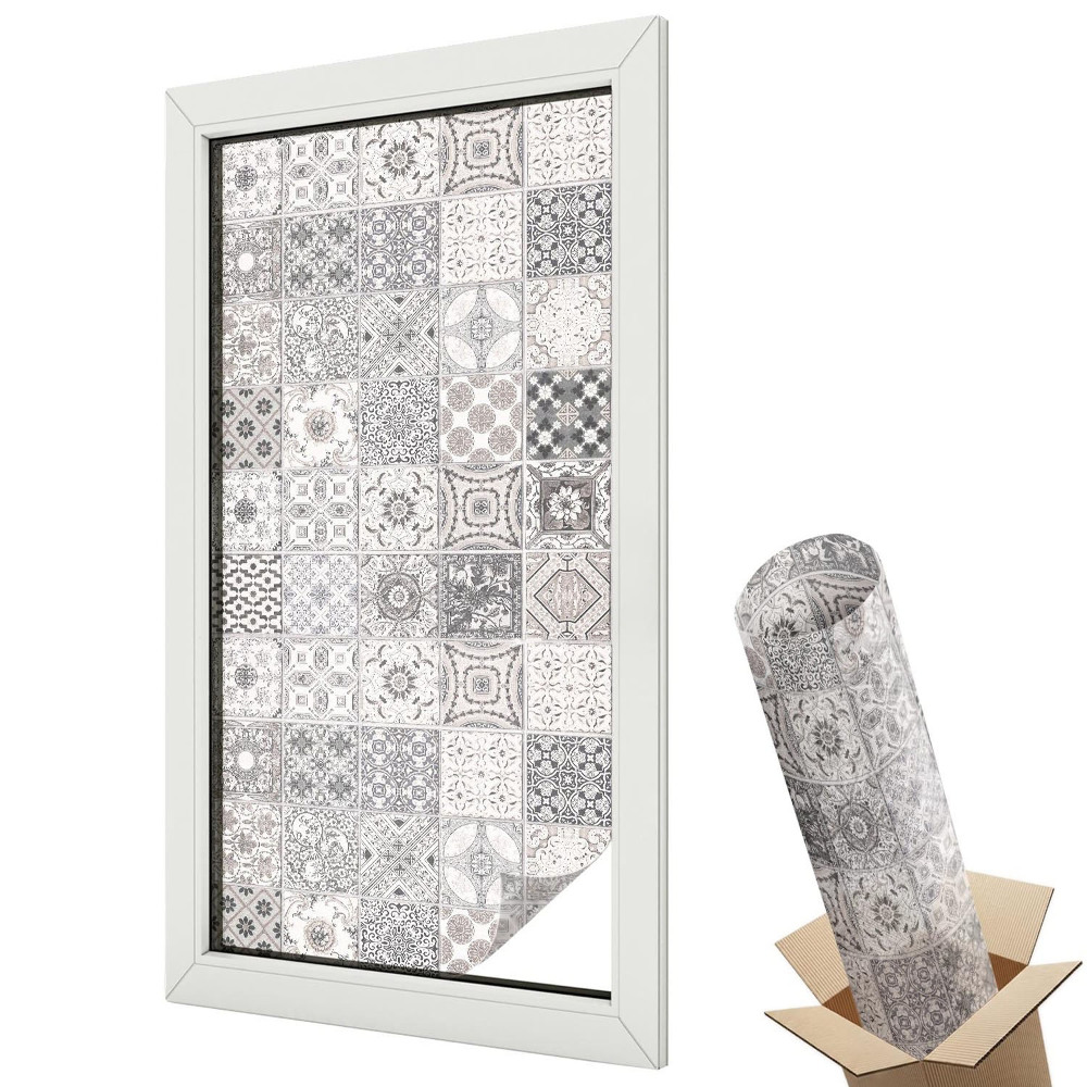 Matná fólia na sklo Dlaždicové vzory