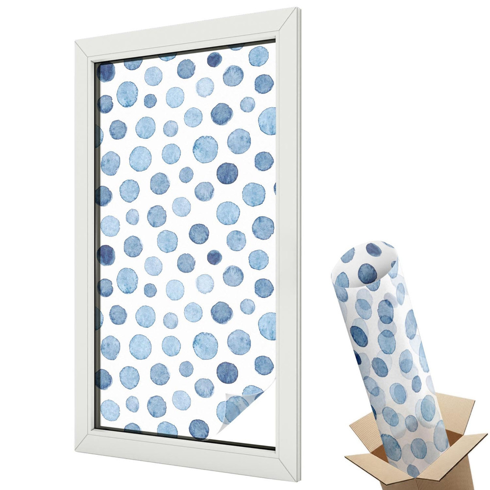 Okenná fólia Akvarelové bodky