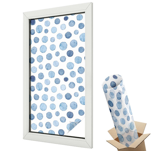 Okenná fólia Akvarelové bodky