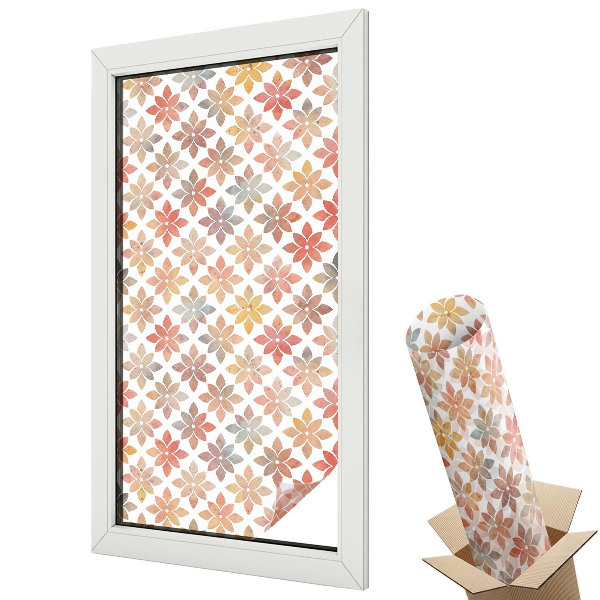 Matná fólia na sklo Kvetinová krása