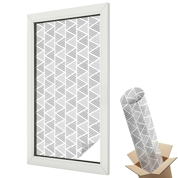Fólia na sklo dverí Kosoštvorcový vzor