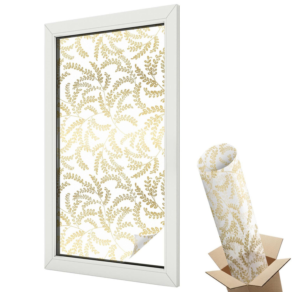 Matná fólia na sklo Rastlinný vzor