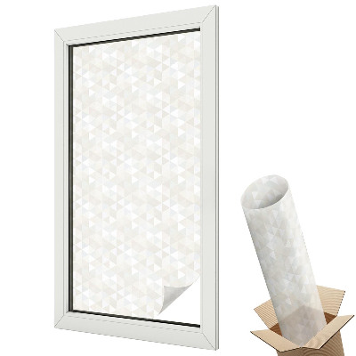 Matná fólia na sklo Geometrické vzory