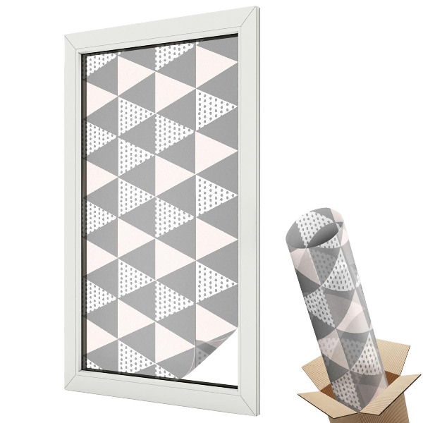 Matná fólia na sklo Moderná geometria