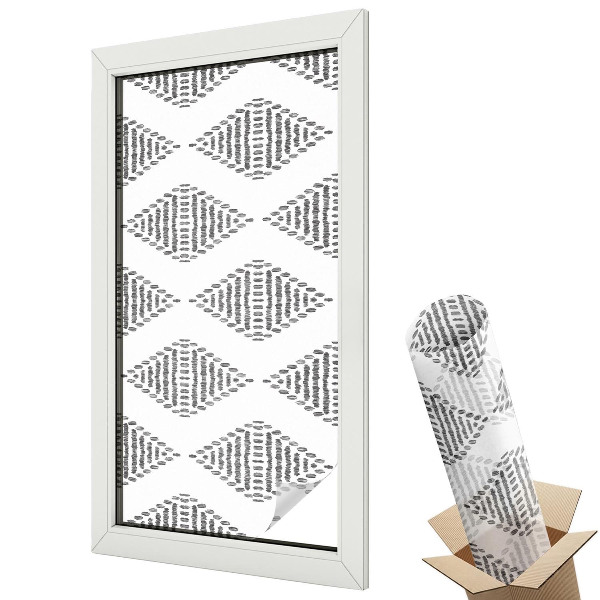 Okenná fólia Geometrické diamanty