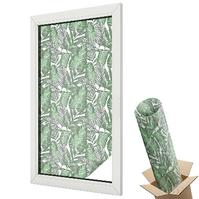 Mliečna fólia na sklo Zelená harmónia