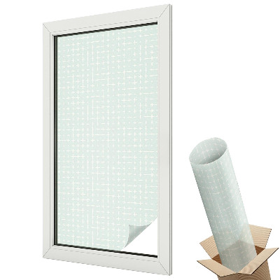 Mliečna fólia na sklo Geometrická symetria