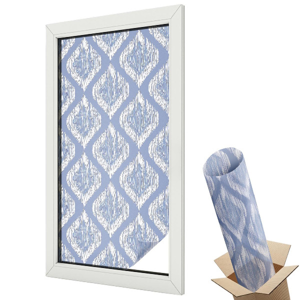 Matná fólia na sklo Etnické diamanty