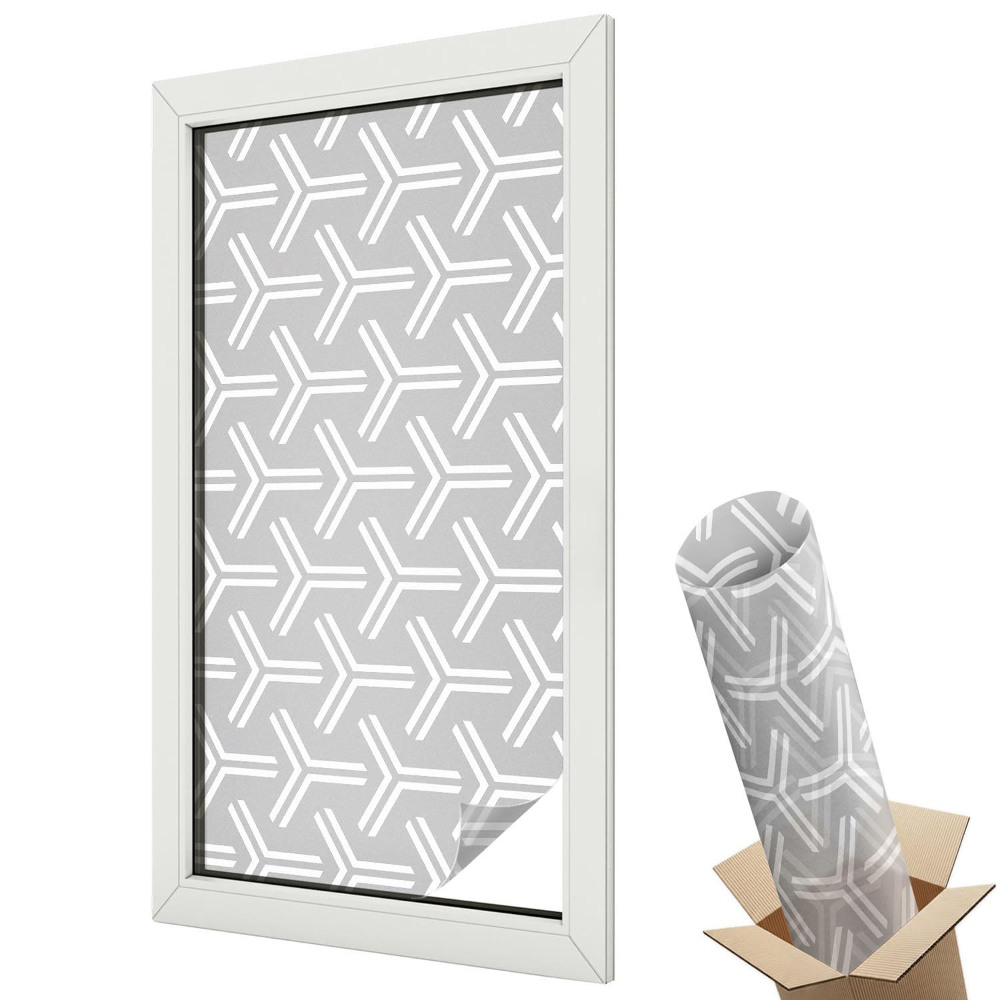 Mliečna fólia na sklo Minimalistické línie