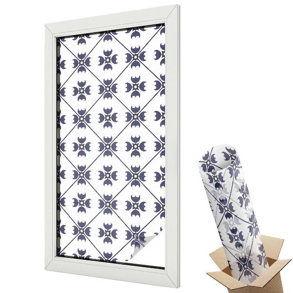 Matná fólia na sklo Rastlinný motív