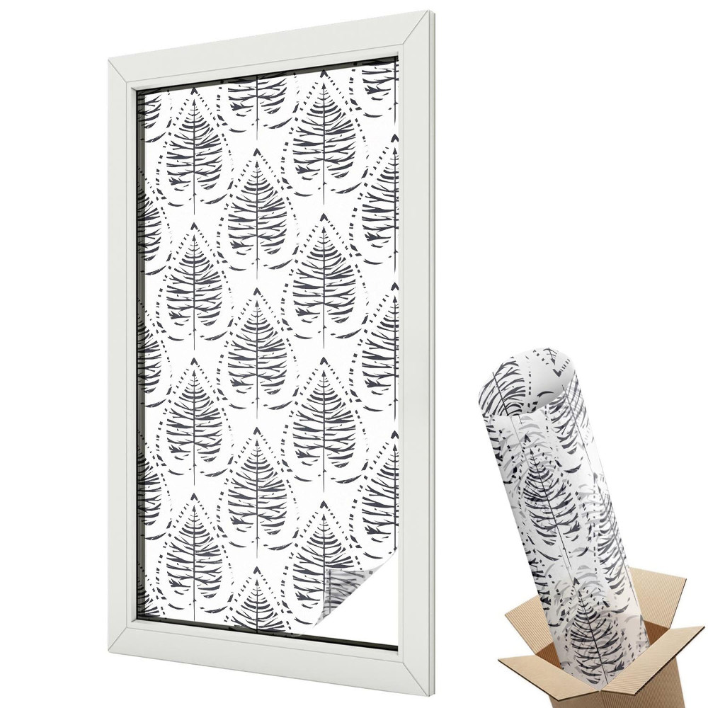 Okenná fólia Listová elegancia