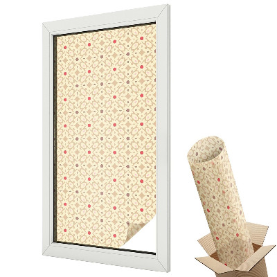 Okenná fólia Kvetinové vzory