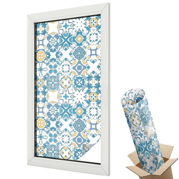 Mliečna fólia na sklo Mozaikové vzory