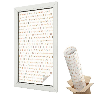 Fólia na sklo dverí Vzor šípky