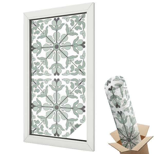 Okenná fólia Rastlinný vzor