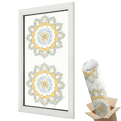 Okenná fólia Farebné mandaly