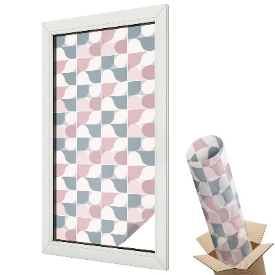 Fólia na sklo dverí Pastelové vzory