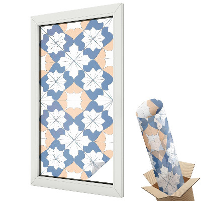 Matná fólia na sklo Symetrické vzory