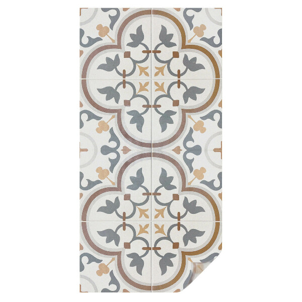 Matná fólia na sklo Kachľové ornamenty