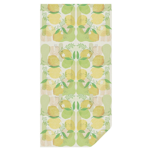 Mliečna fólia na sklo Čerstvé citróny